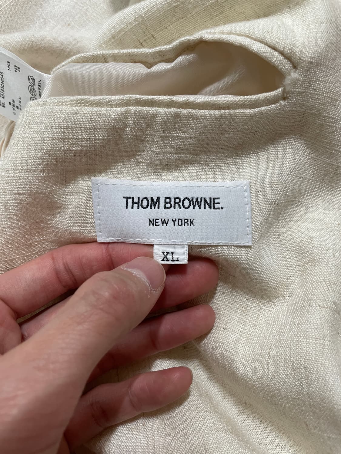 Thom Browne Flap Pocket Single Blazer 상품이미지4