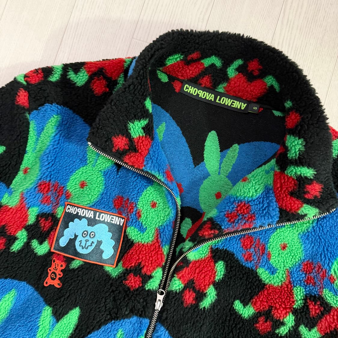 초포바 로위나 버니 오버사이즈 플리스 자켓 상품이미지2