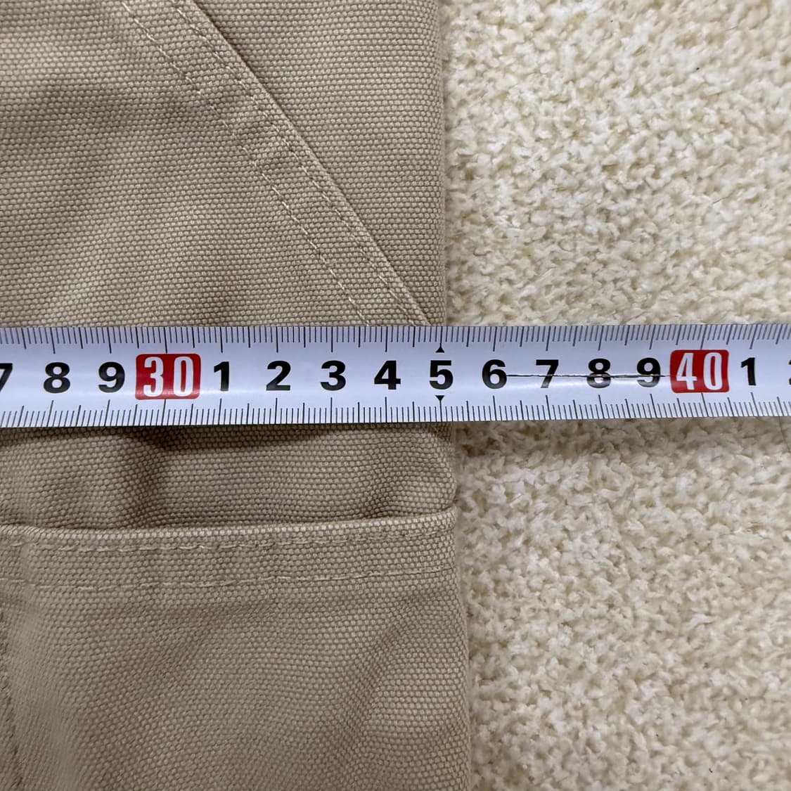 [실측확인] 빈티지 베이지 치노팬츠 0114T2 상품이미지5