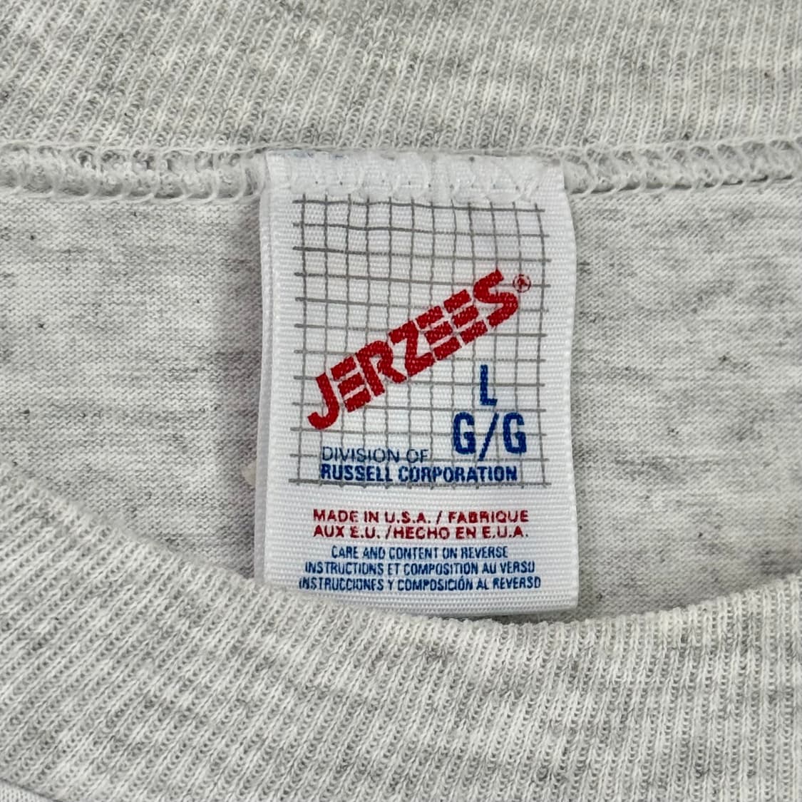 90s 저지스 빈티지 싱글스티치 티셔츠 상품이미지3