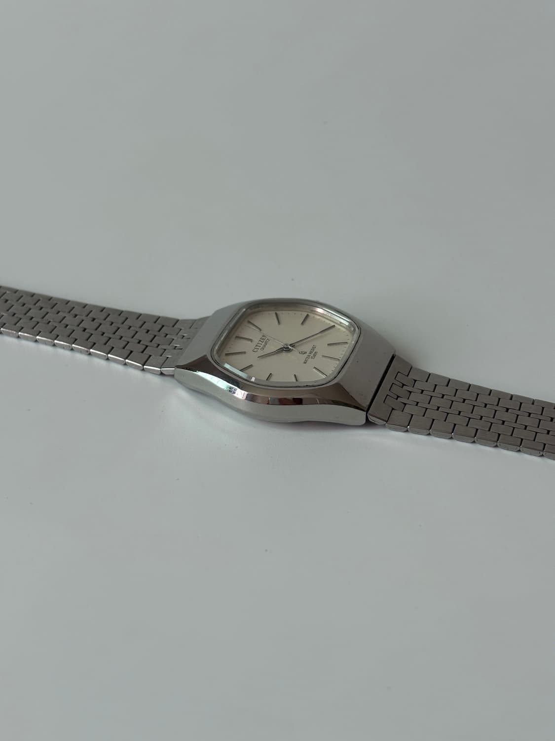 1980s CQ Stripe Dial Hexagon Quartz 상품이미지5