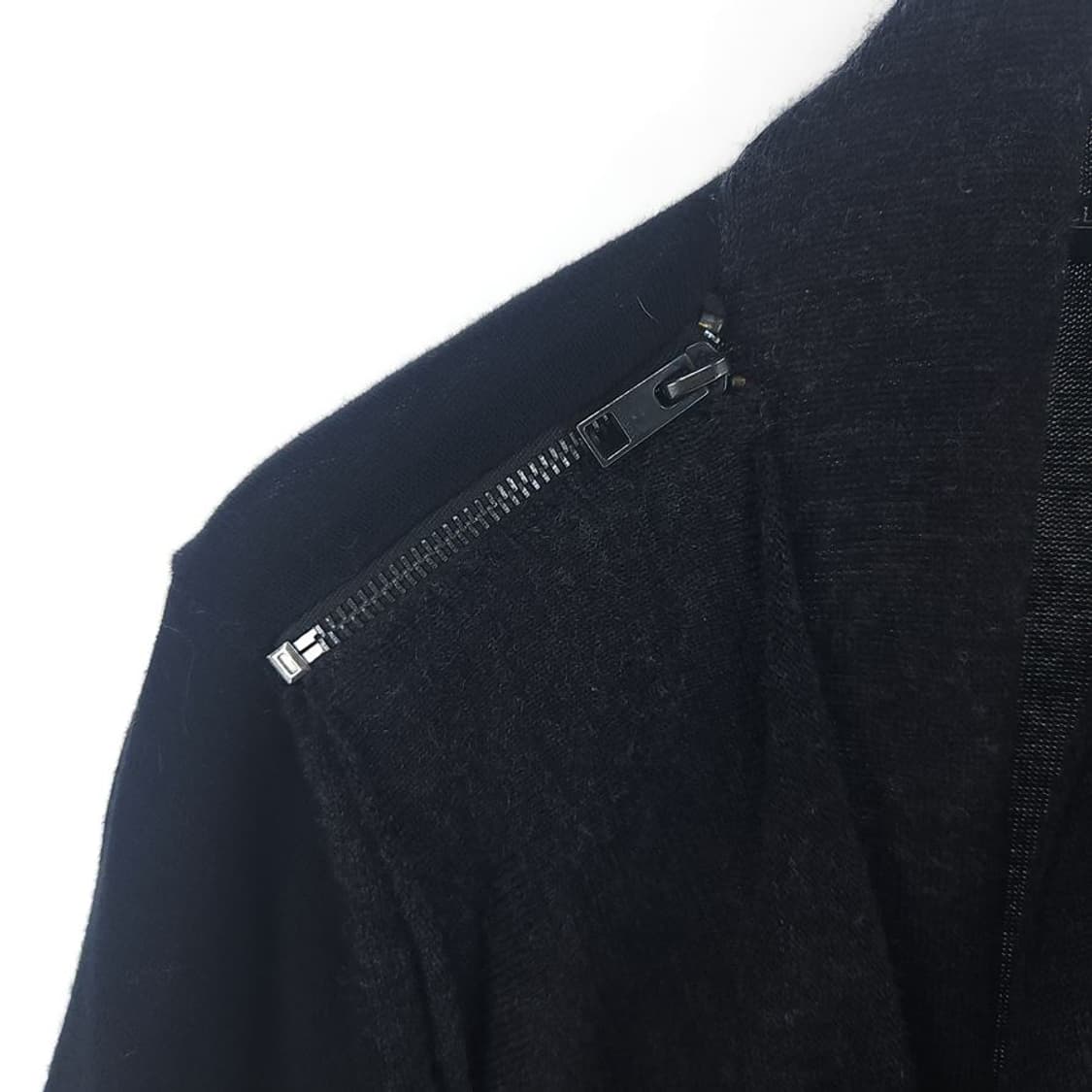 [여36]올세인츠 차콜 울 오픈 니트[Y61-024] 상품이미지3