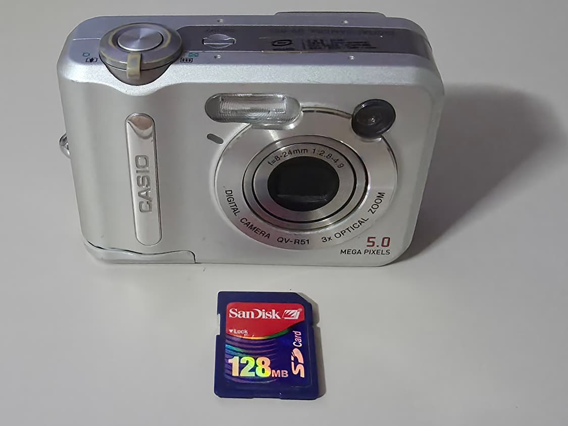 카시오 QV-R51 빈티지 디지털카메라 상품이미지8