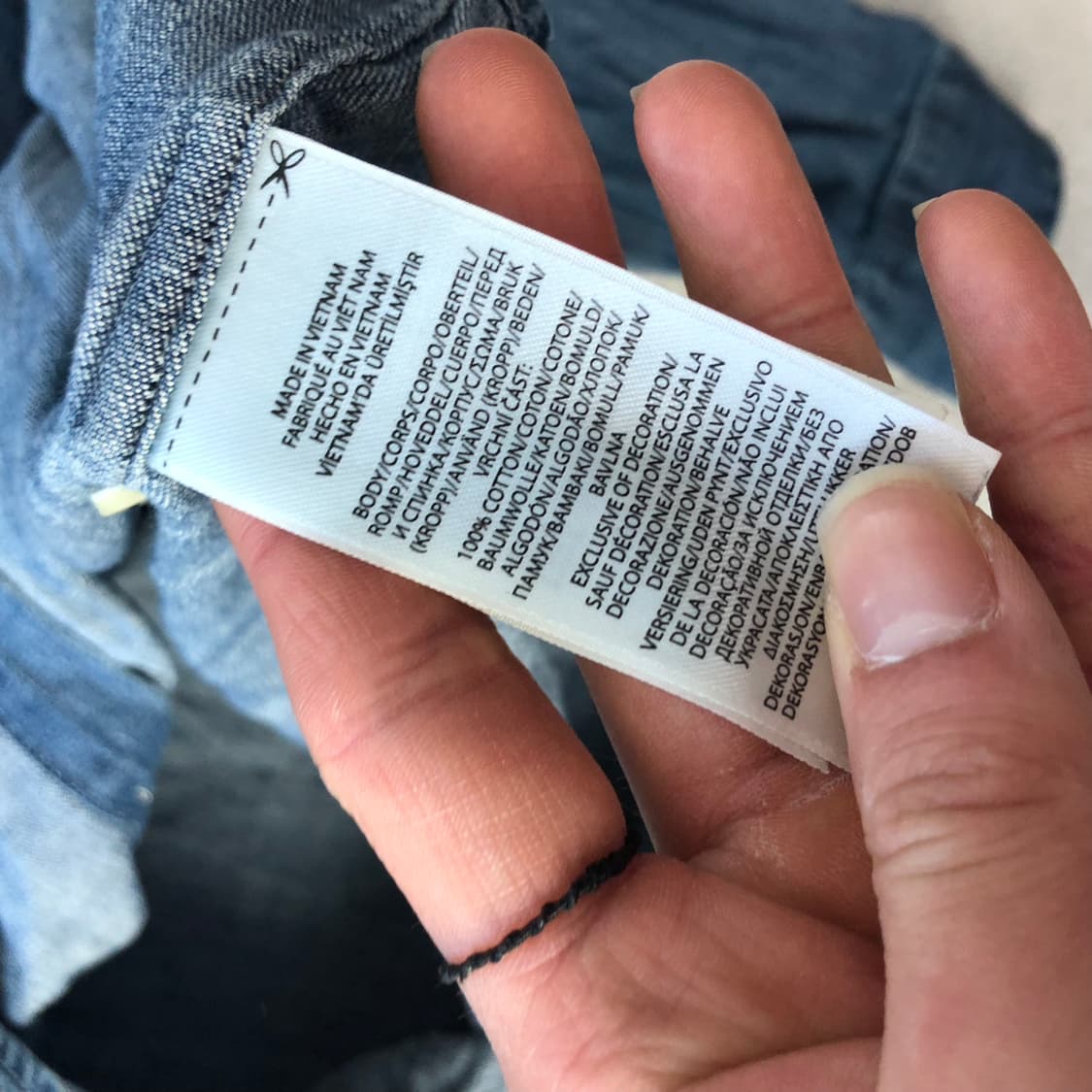 폴로랄프로렌 클래식핏 샴브레이 셔츠 상품이미지6