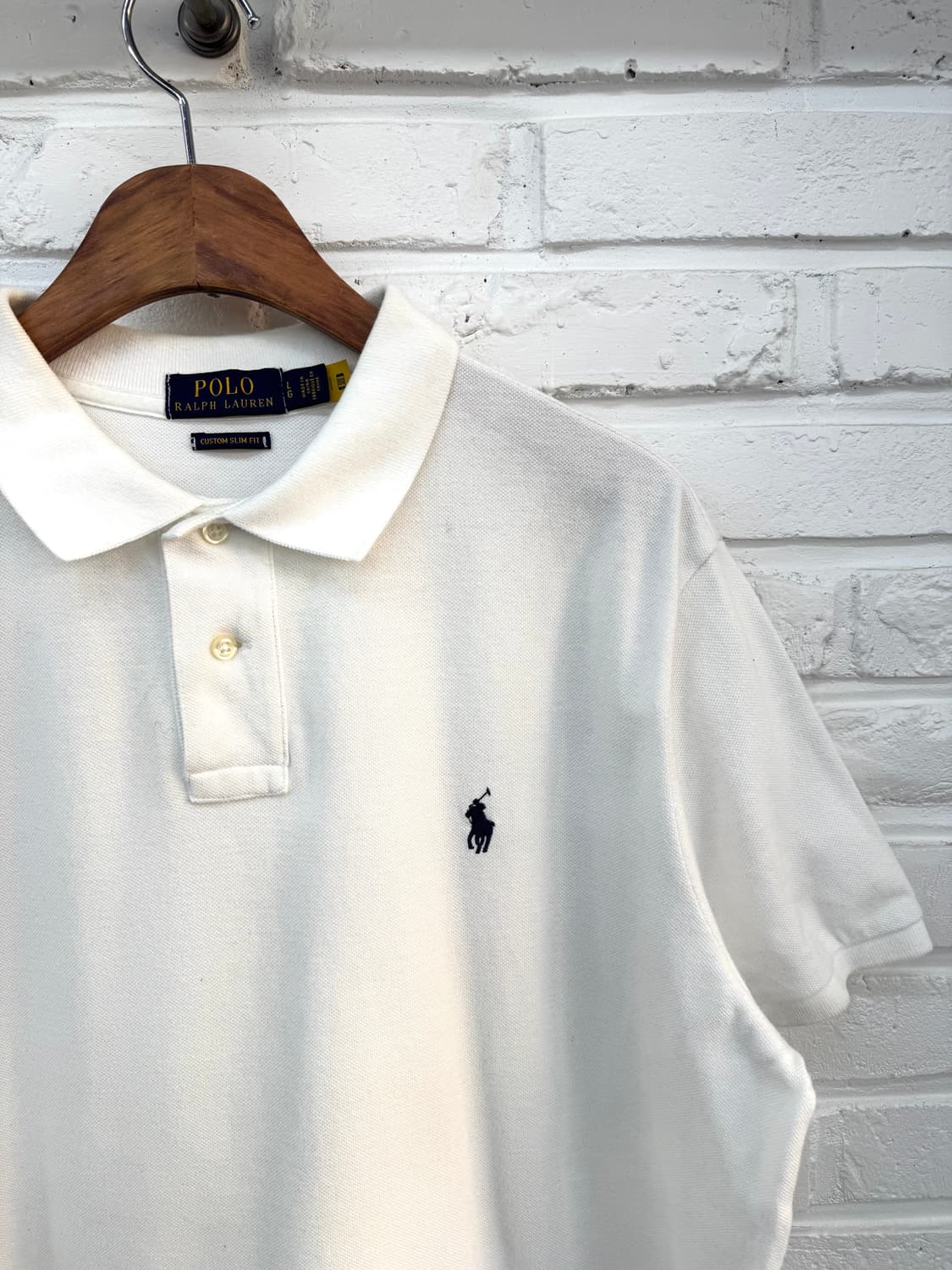 폴로 화이트 pk 반팔 티셔츠 상품이미지4