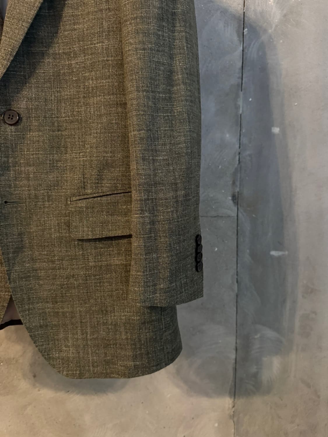 수트서플라이 울 실크 리넨 테일러드 자켓 슬림100 상품이미지6