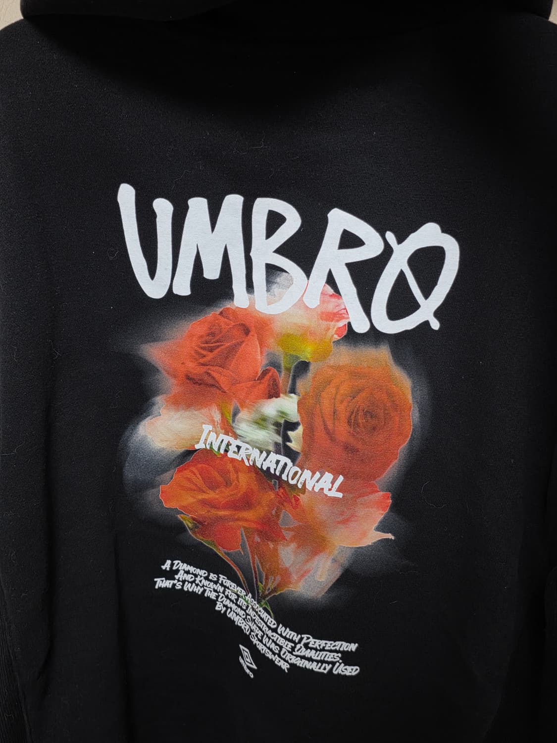 엄브로 플라워 후드티 95  상품이미지4