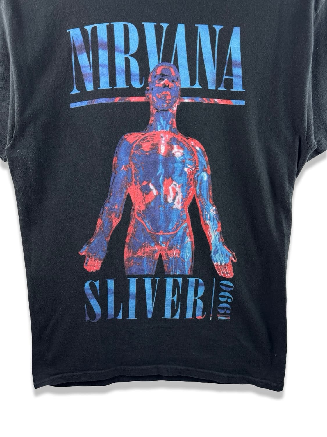 너바나 실버 1990 부틀렉 밴드티셔츠2114 상품이미지5