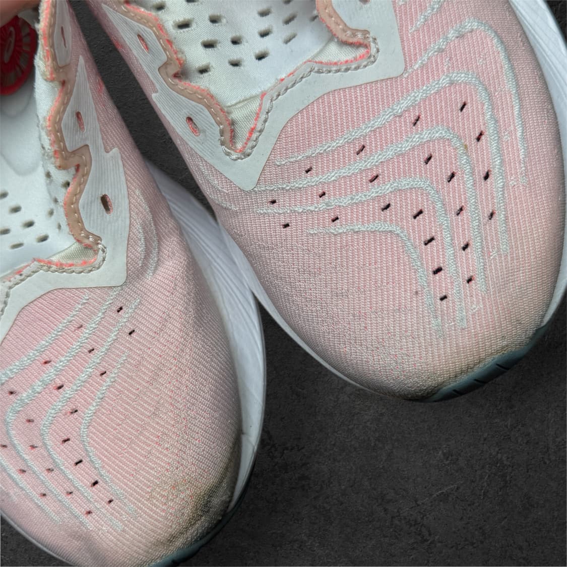 아식스 노바블라스트 4 화이트 선라이즈 레드 265mm 상품이미지6