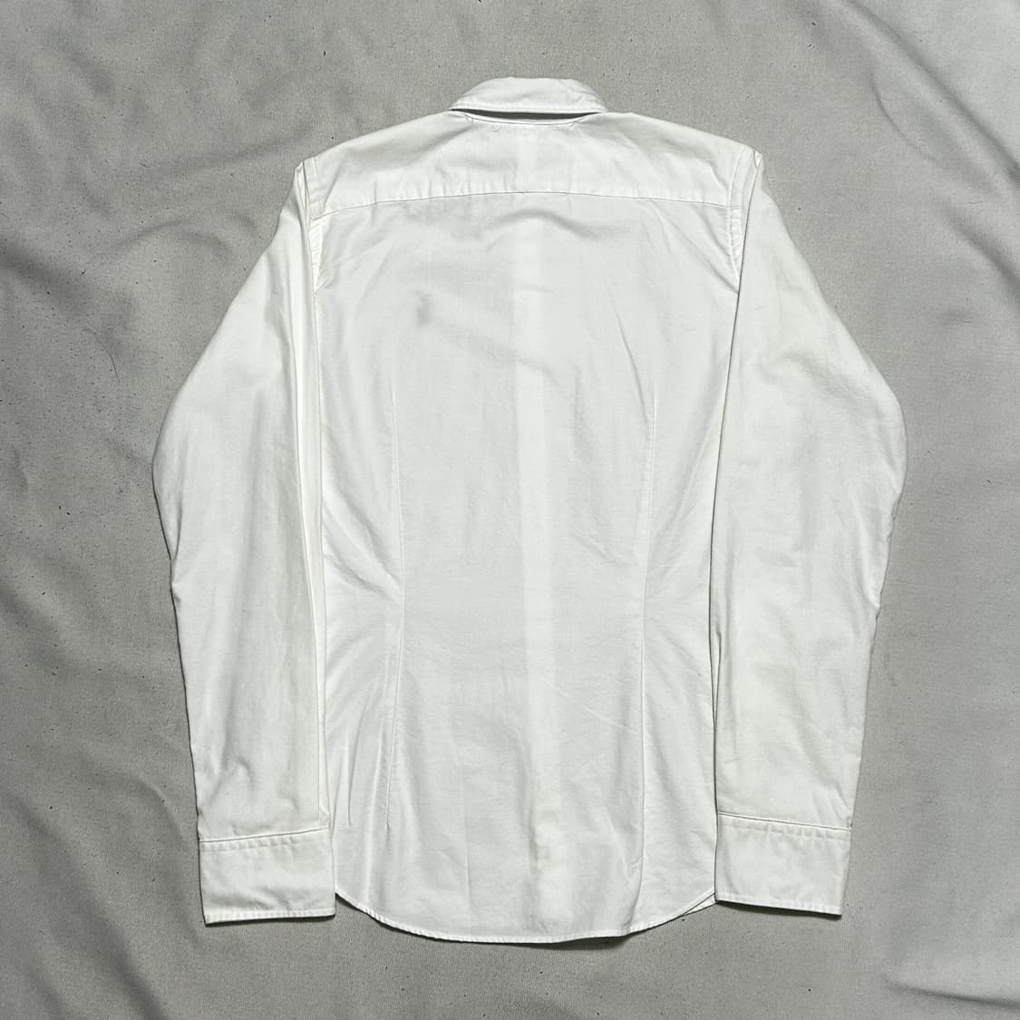 8 랄프로렌 여성용 슬림핏 화이트 코튼 셔츠 상품이미지3