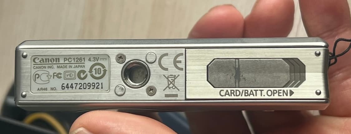 캐논 익서스 90 CANON IXUS 90 빈티지 디지털카메라 디카 상품이미지8