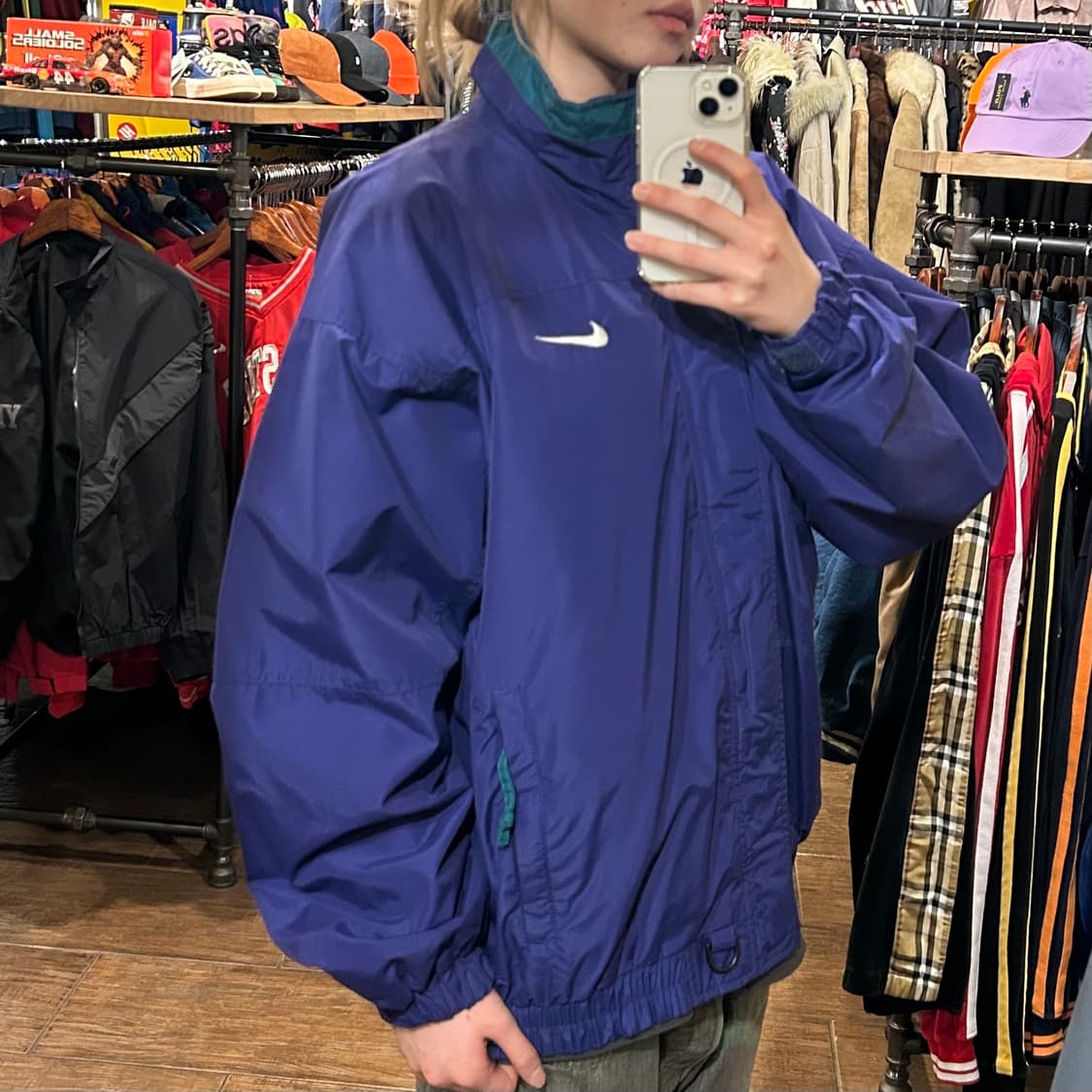 [HI] 나이키 바람막이 퍼플 상품이미지3