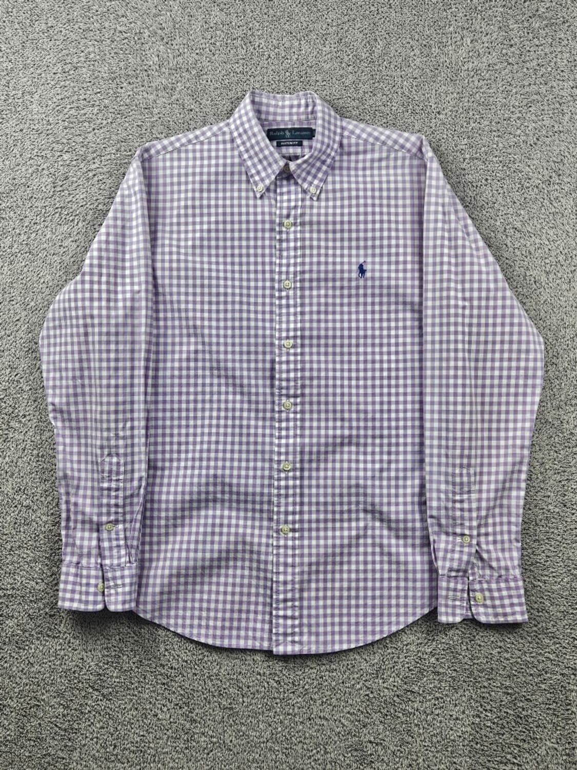 폴로랄프로렌 커스텀핏 깅엄 체크 패턴 셔츠 ( M ) / 11084 상품이미지2