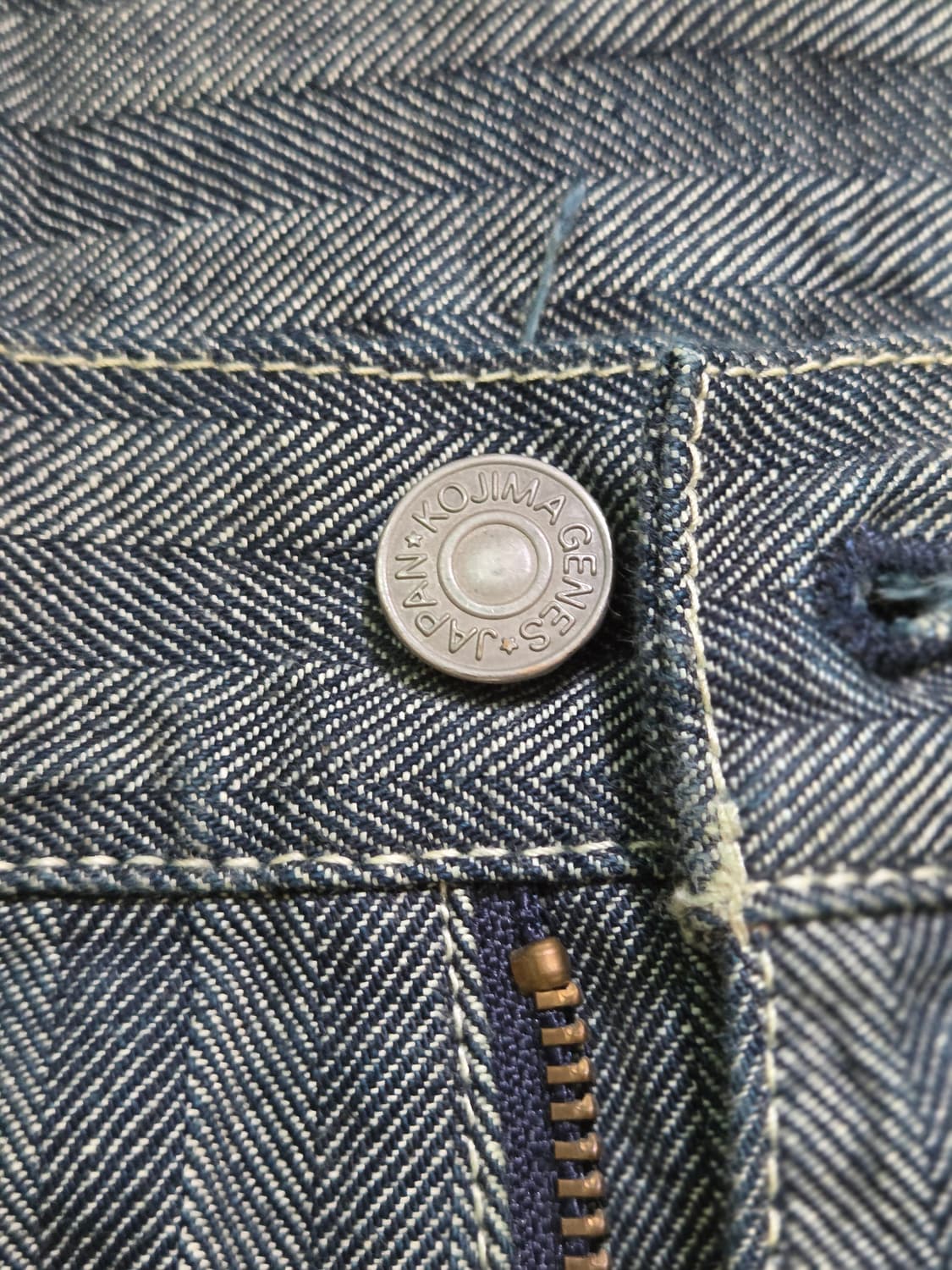 코지마진즈 헤링본 페인터팬츠 상품이미지3