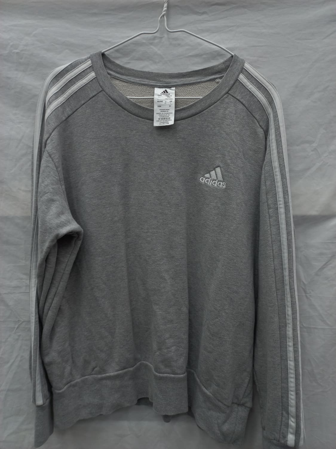 아디다스 맨투맨 그레이 여95 상품이미지3