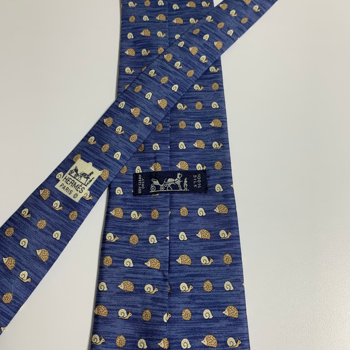 에르메스(HERMES) 명품넥타이 100실크 A등급 사용감 상품이미지5