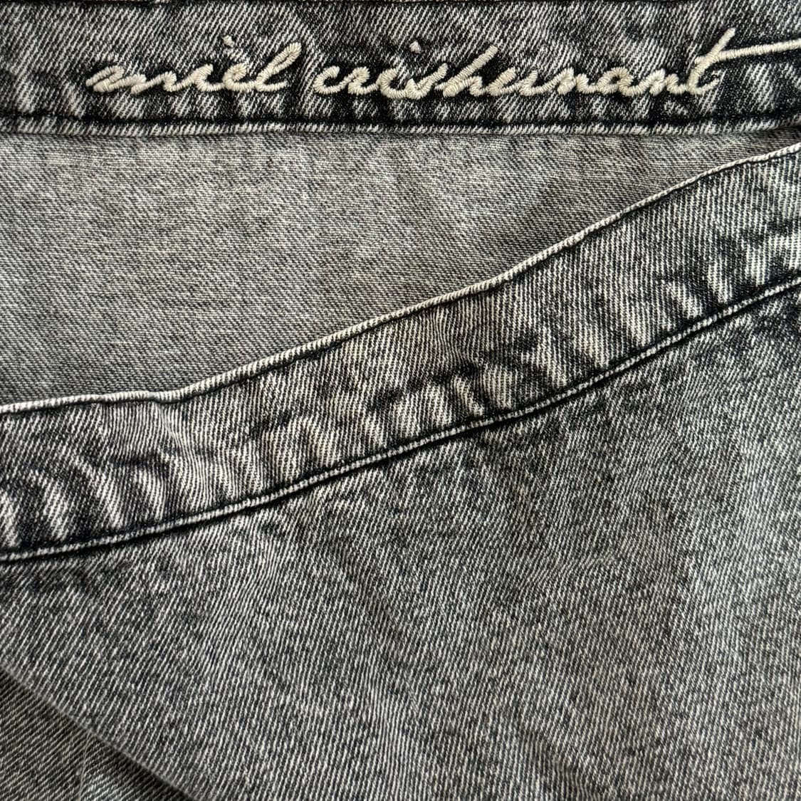 Miel crishunant 데님 미니스커트 상품이미지2