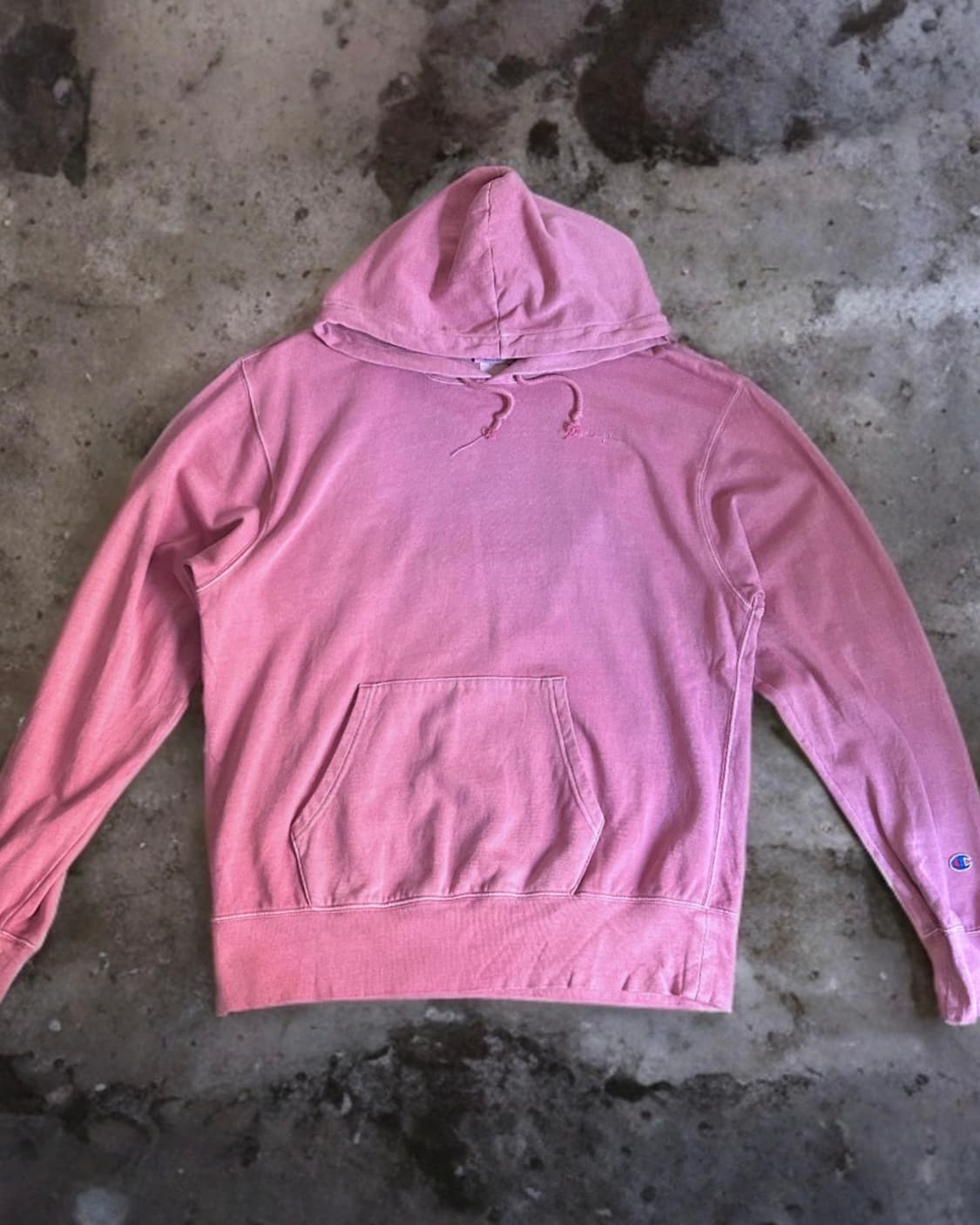 챔피온 핑크 다잉 후디 상품이미지1