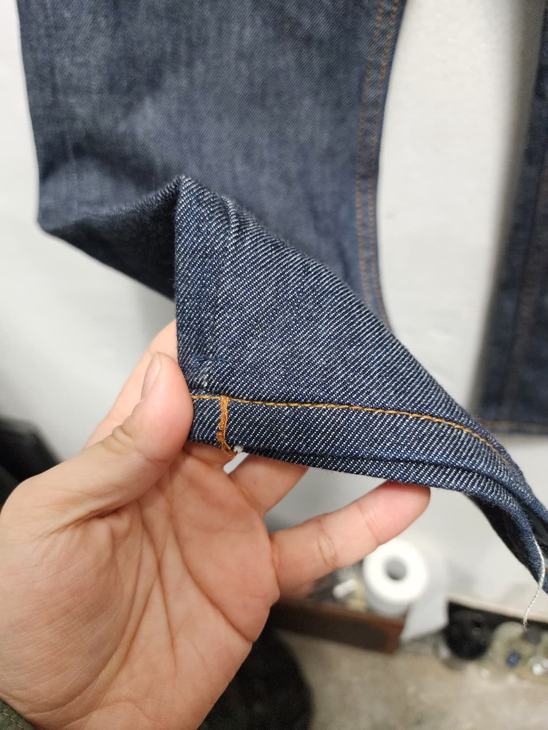 리바이스 생지 02578 오렌지탭 데님 청바지 상품이미지5