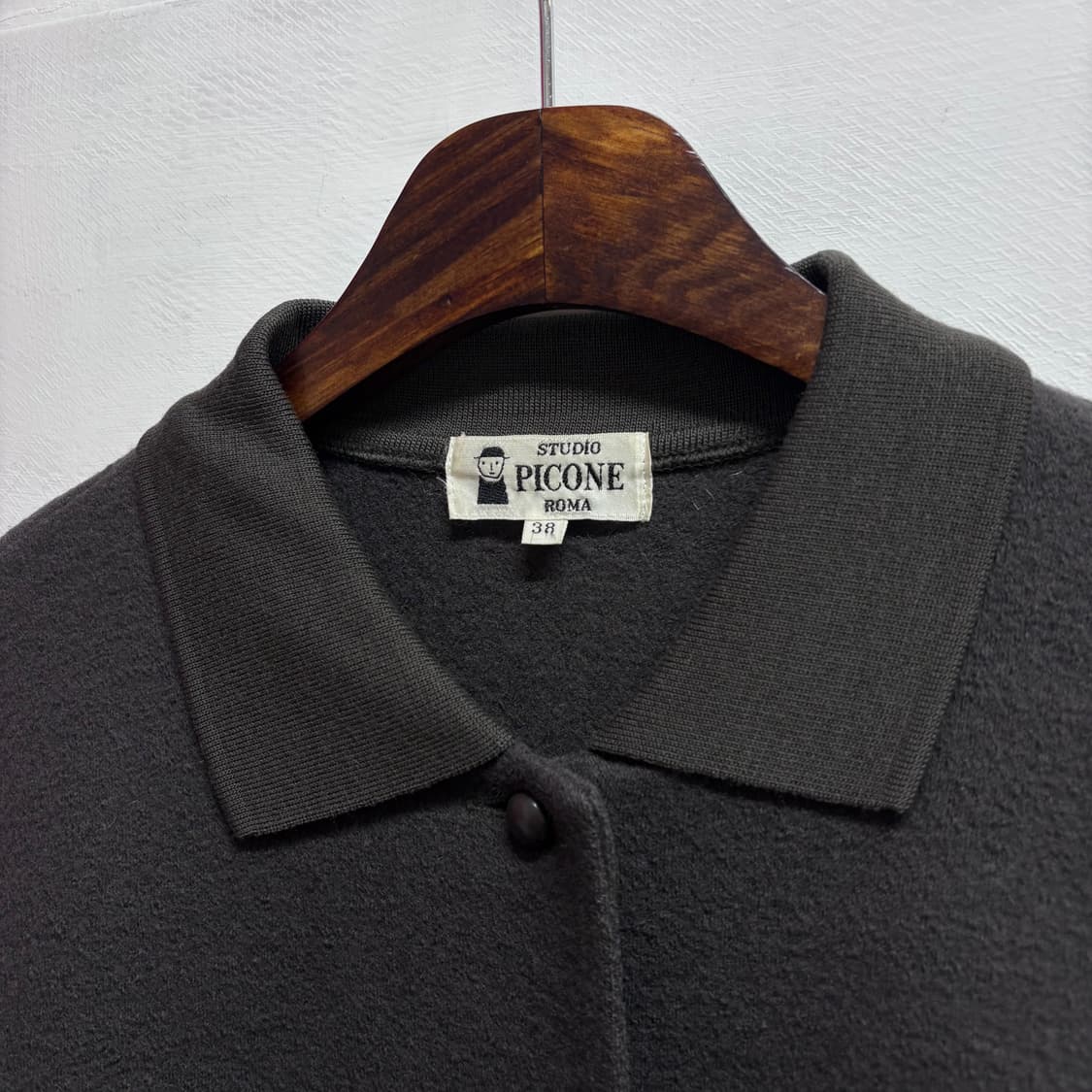 Studio picone roma 스튜디오 피코네 로마 울 코트  상품이미지3