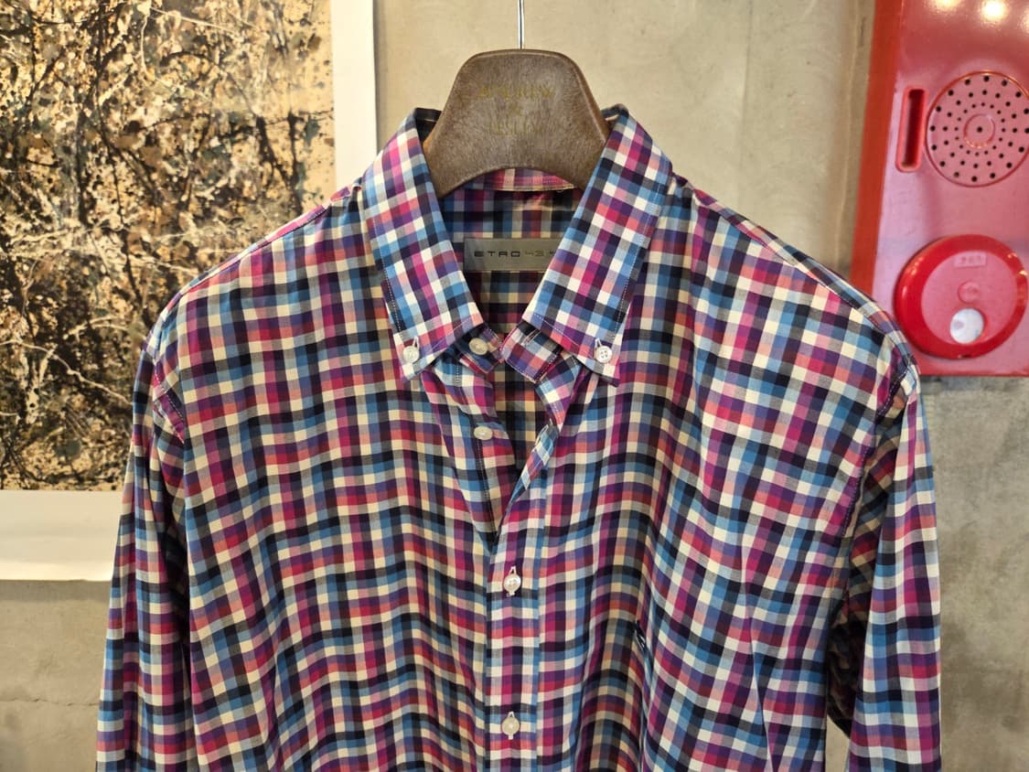에트로 버튼다운셔츠  상품이미지2