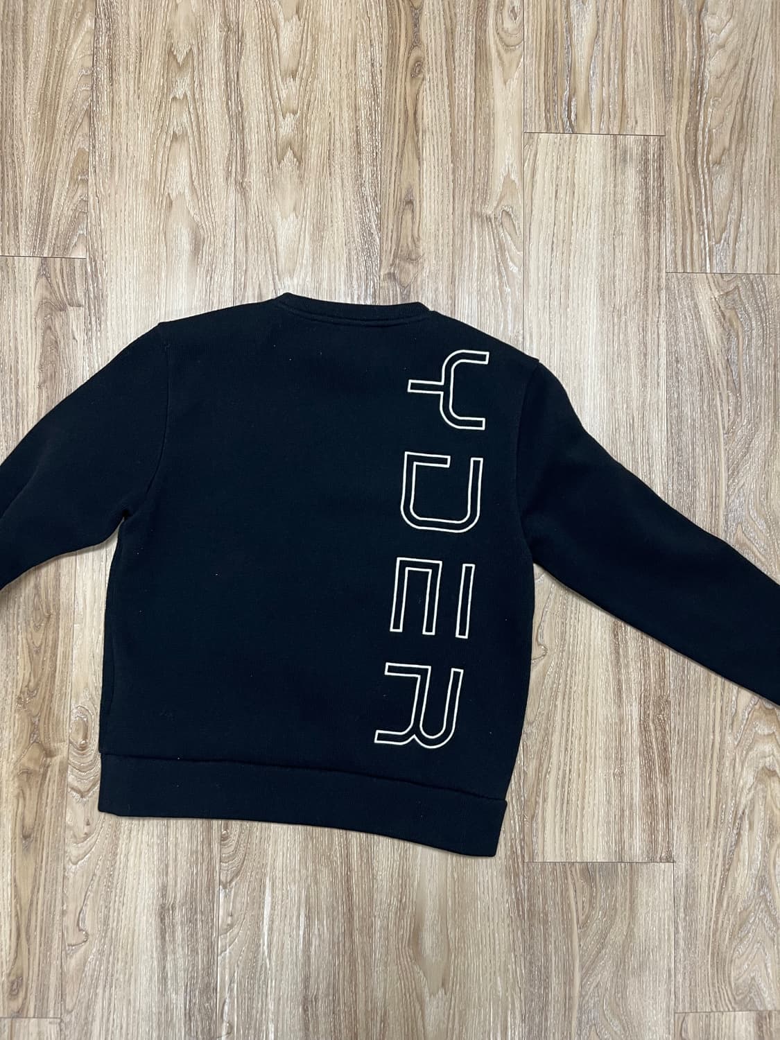 스파이더 기모 니트 맨투맨 M 상품이미지4