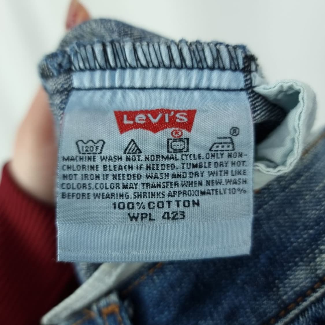 [리바이스] 루즈 스트레이트 데님 팬츠 청바지 M19337 상품이미지7