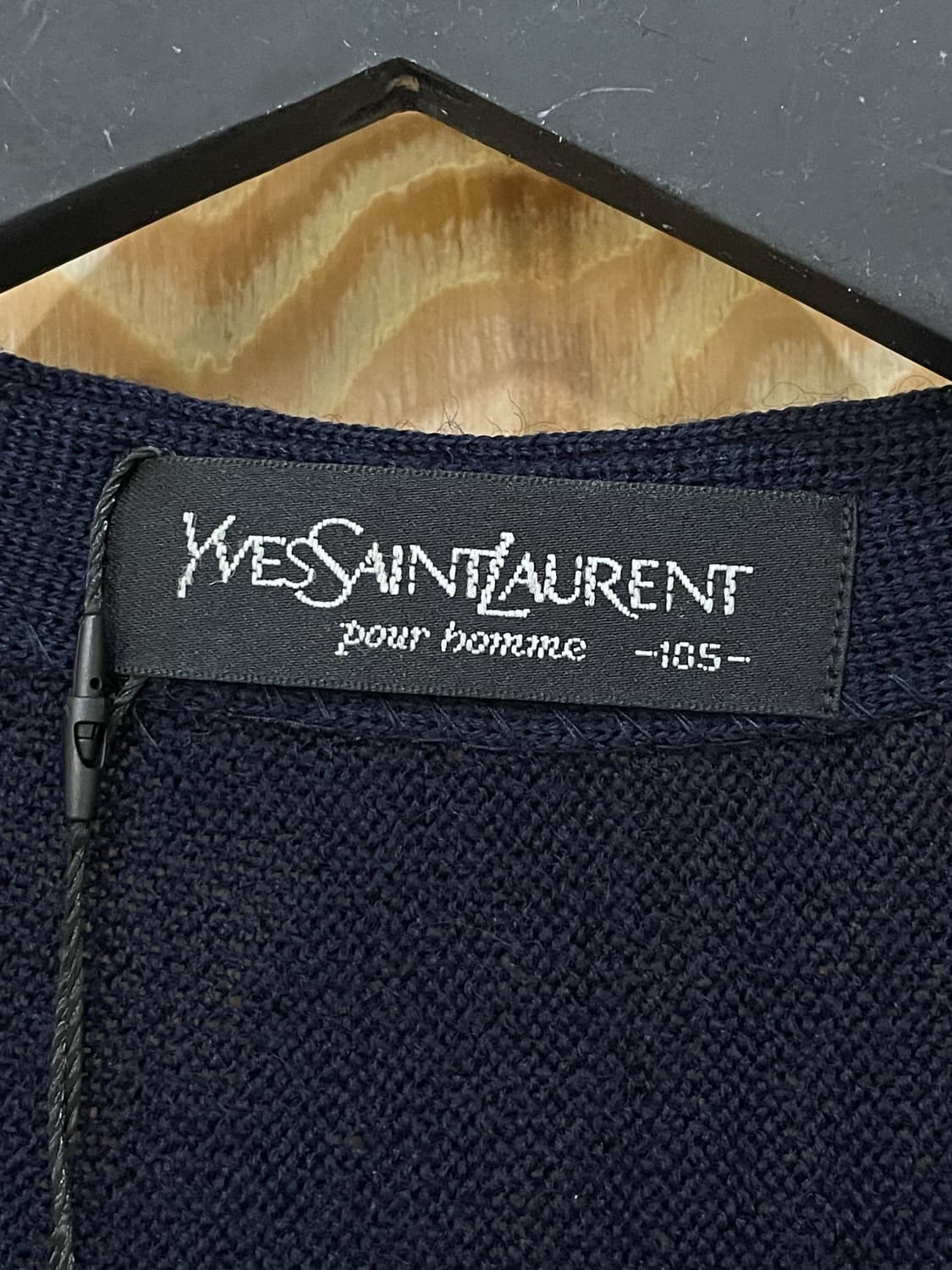 입생로랑 90's YSL 로고 가디건 상품이미지6