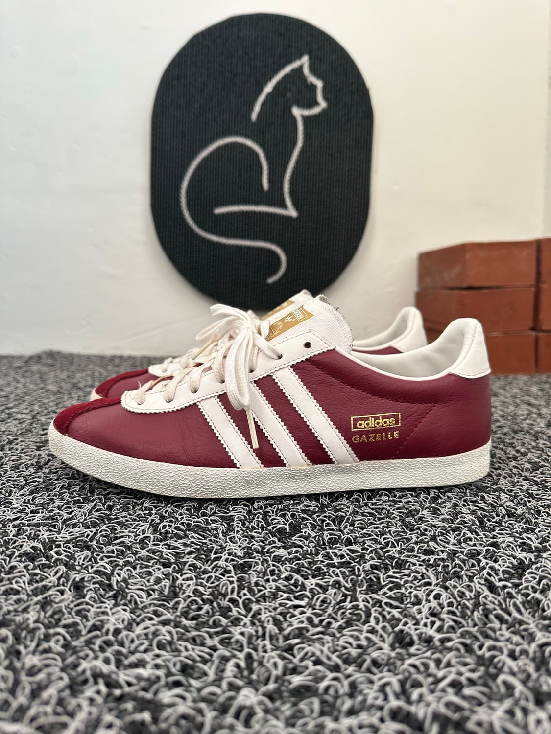 아디다스 가젤 버건디 245mm 상품이미지1