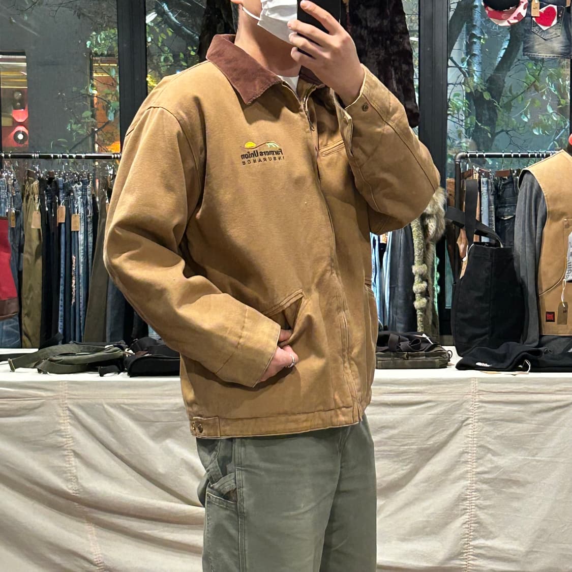 L) 콜로라도 팀버라인 USA 워크웨어 자켓 상품이미지10