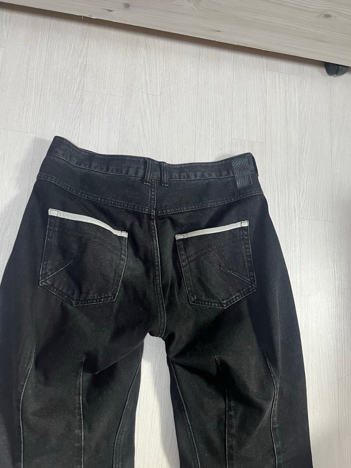 ETCE 커브드 판넬 데님팬츠 L사이즈 상품이미지6