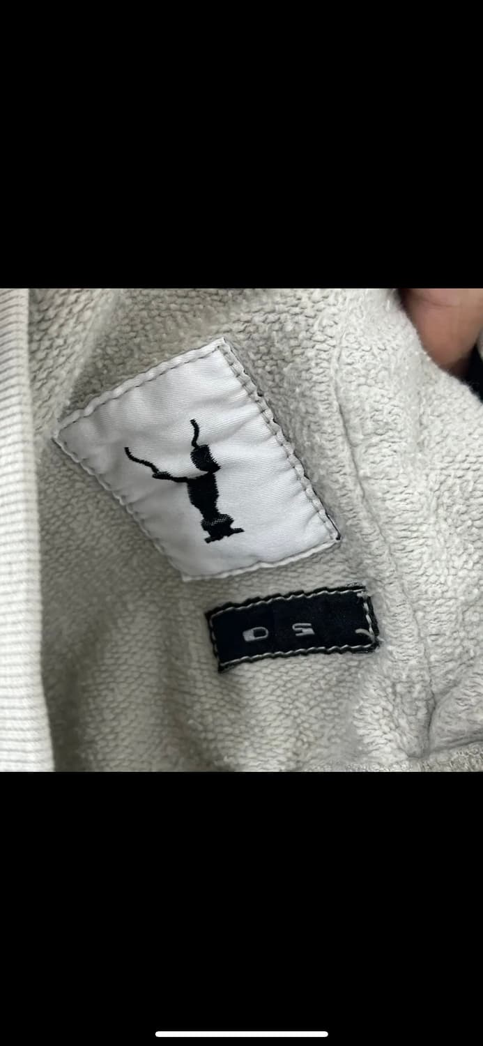 릭오웬스 다크쉐도우 크롭 후드 집업 상품이미지5