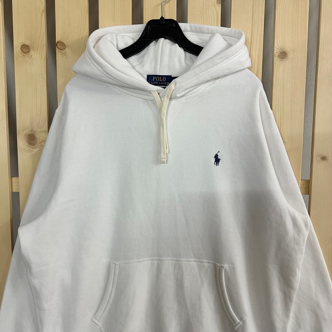 (XL) 폴로 랄프로렌 아이보리 후드티 상품이미지3
