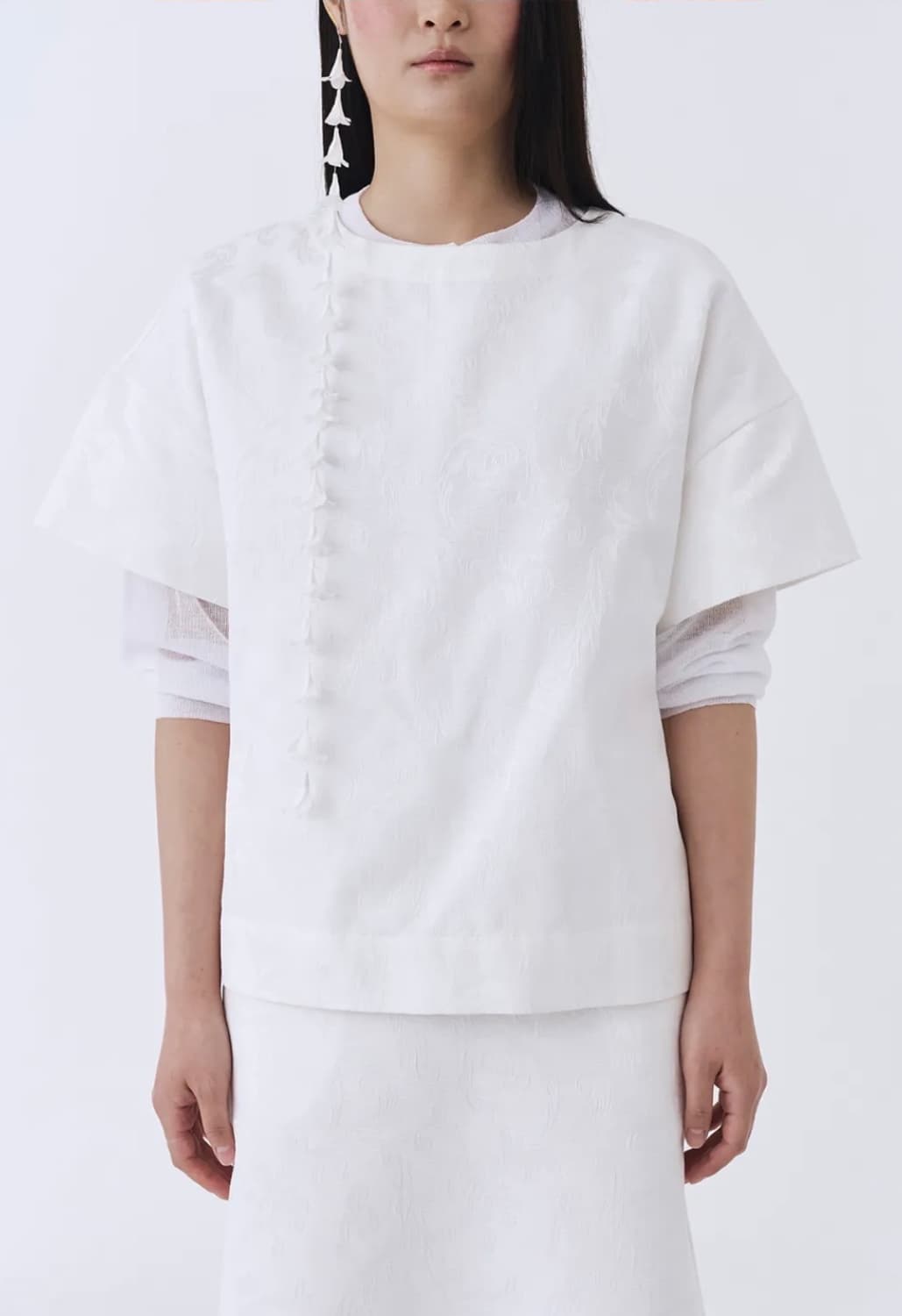 포코포스카 돌먼 블라우스 상품이미지7