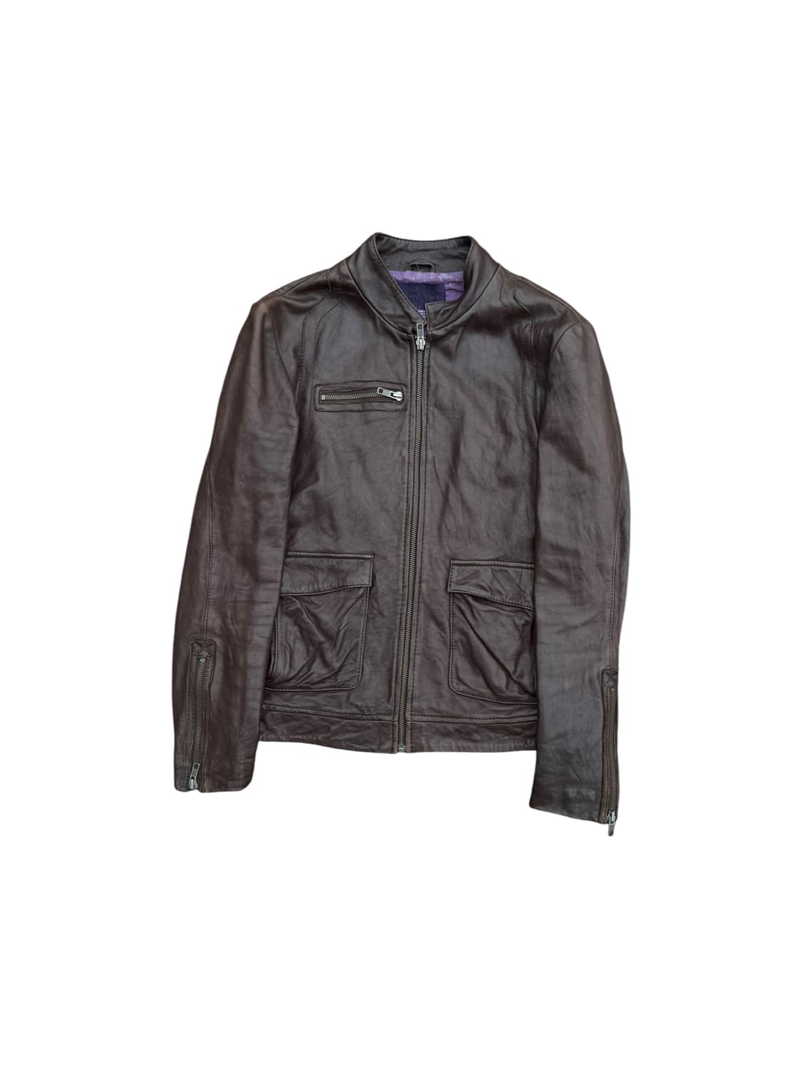 Zadig & Voltaire 자딕앤볼테르 램스킨 레더 자켓 상품이미지1