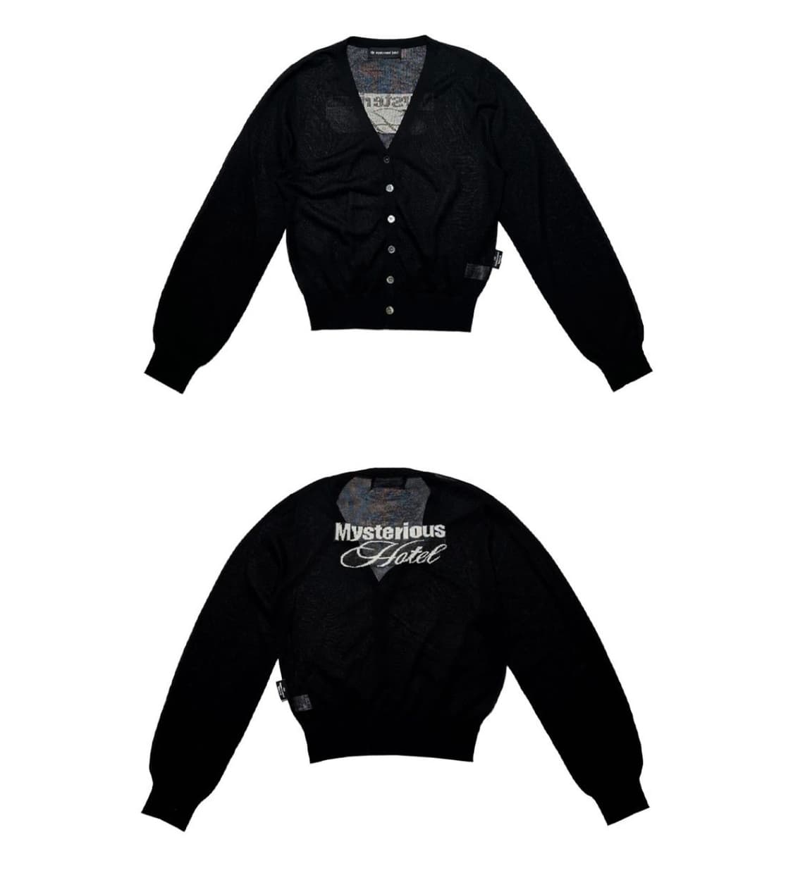 더미스테리어스호텔 시스루 가디건 상품이미지5