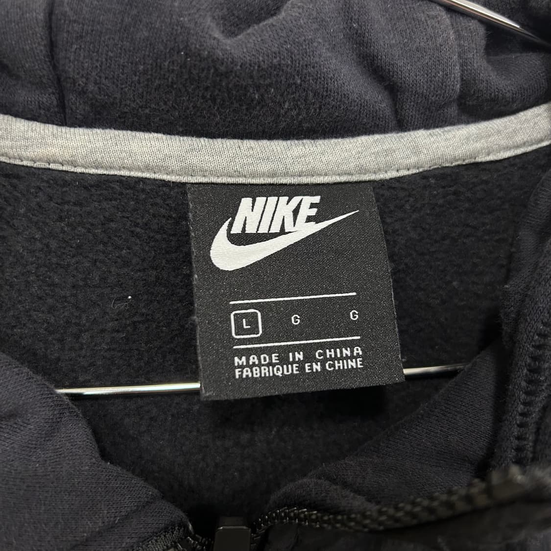 나이키 슬리브로고 나일론패치 후드집업 상품이미지3