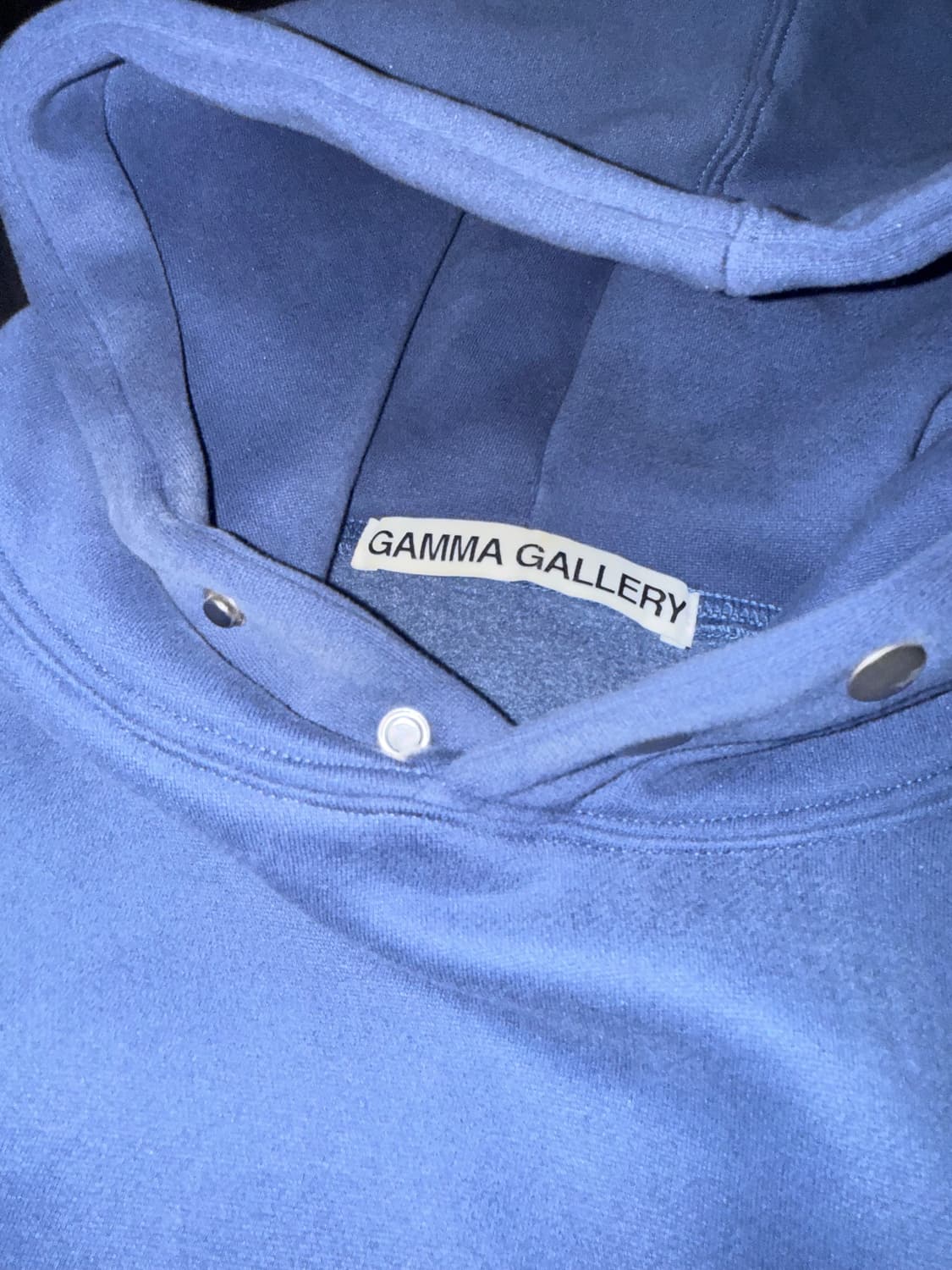 감마갤러리 플레인 스냅 후드 pale blue 상품이미지2