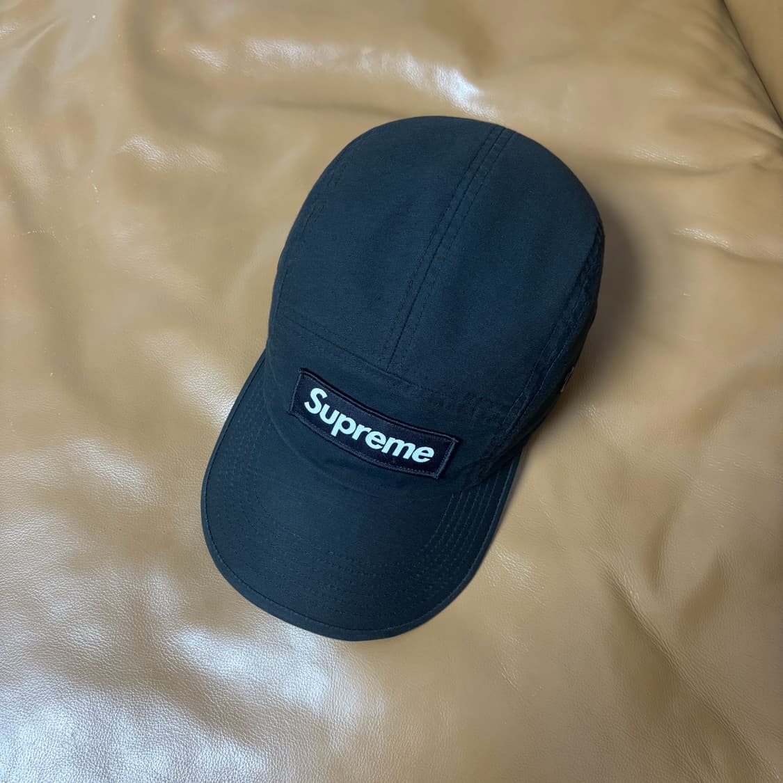 슈프림 캠프캡 모자 박스로고 21ss 밀리터리 블랙 상품이미지6