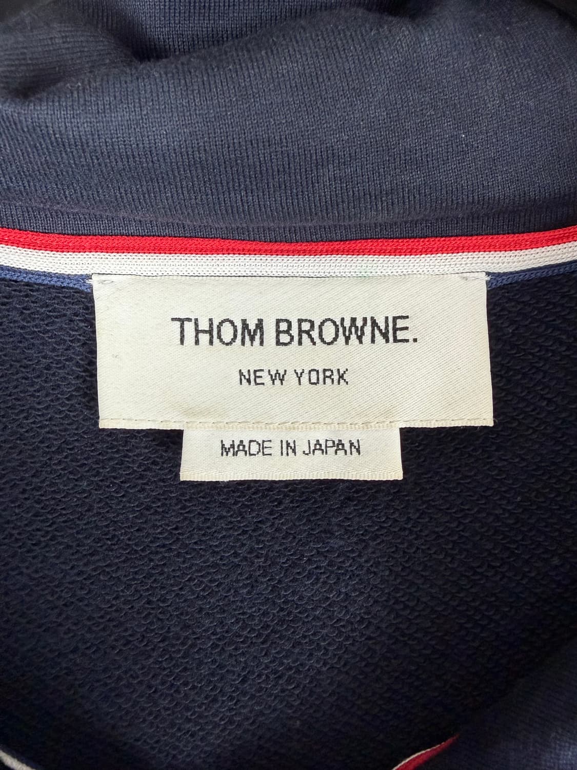 a73) 톰브라운 엔지니어드 4바 사선 후드집업 상품이미지4