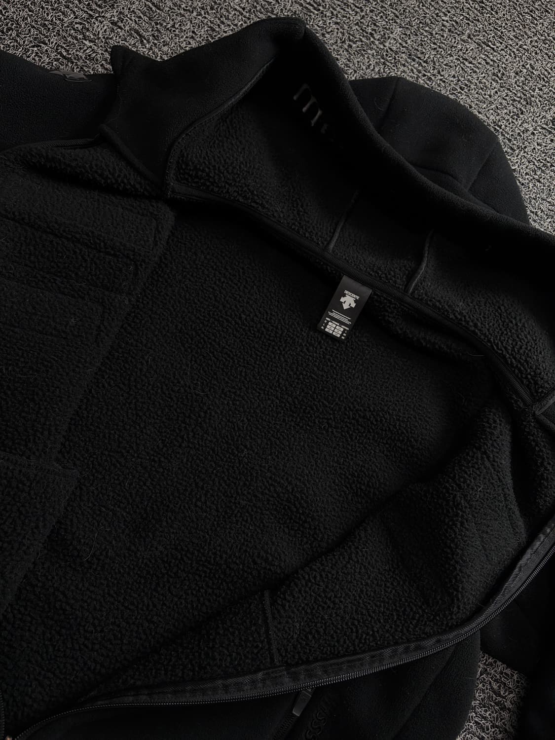 데상트 스위스 본딩 플리스 후디 집업 자켓 3590 상품이미지5