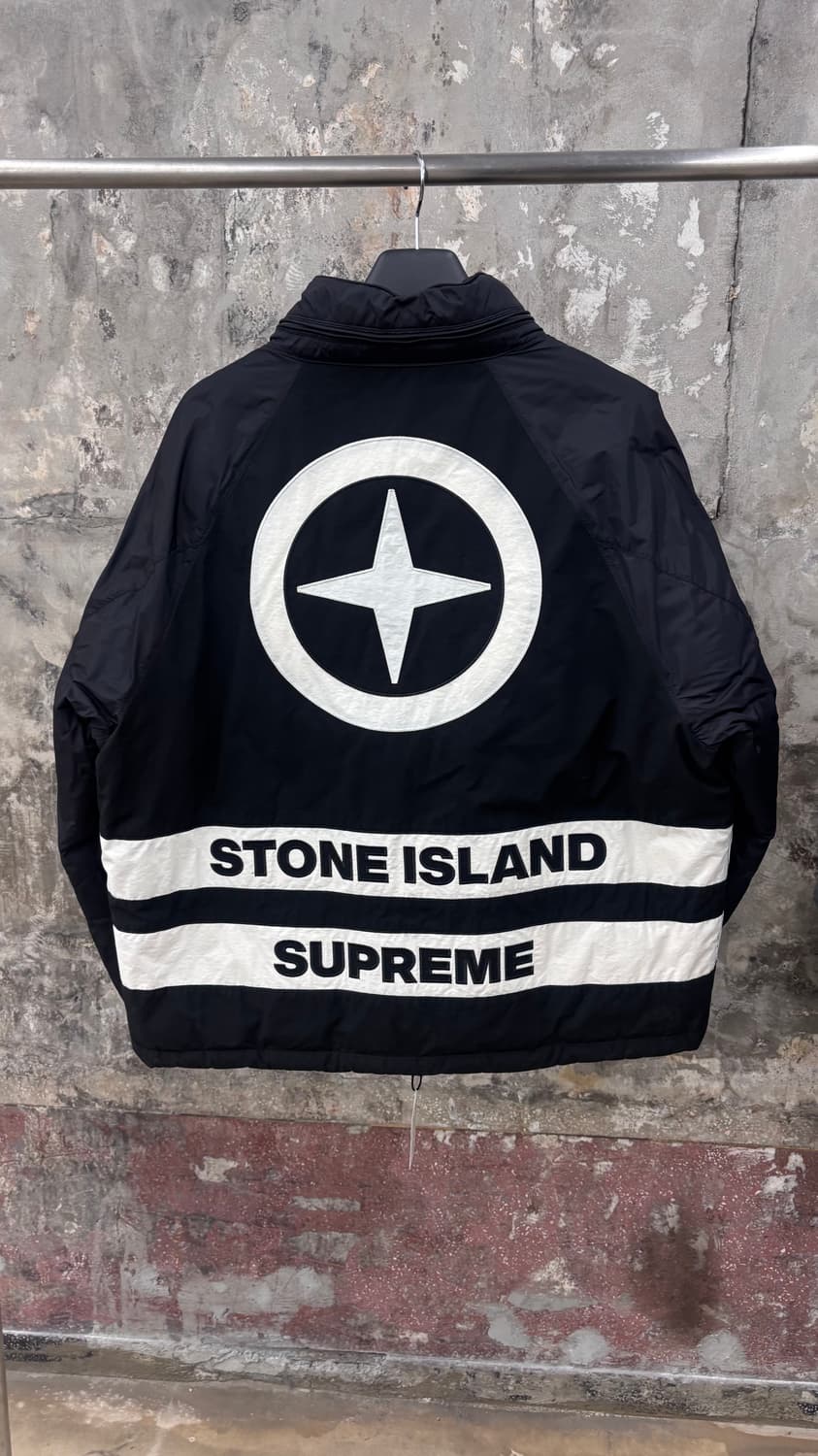 [L]슈프림x스톤아일랜드 리버시블 푸퍼 퍼피 패딩 상품이미지2