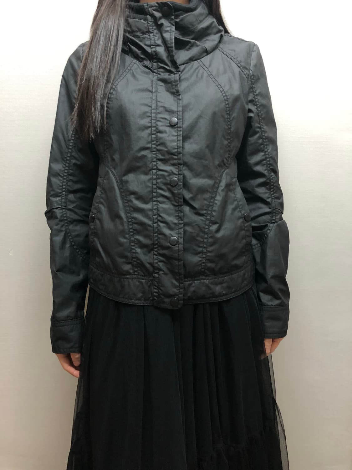 빈티지 게스 블랙 펑크 점퍼 상품이미지4