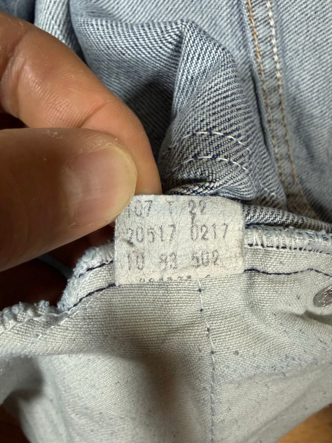 80‘s made in usa 리바이스 517 36사이즈 오렌지탭 상품이미지5