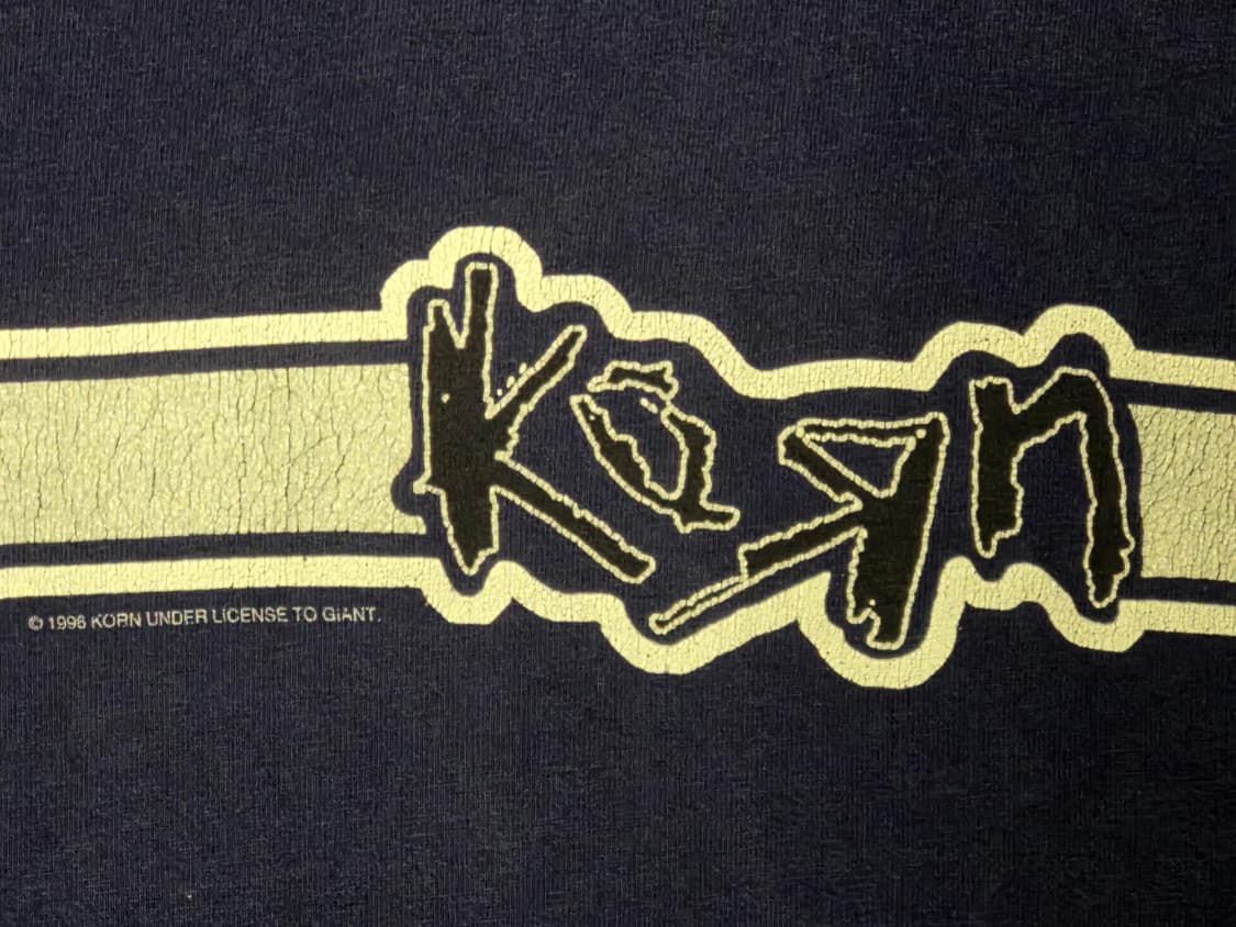 1996' Korn Vintage Band T-shirt 상품이미지4