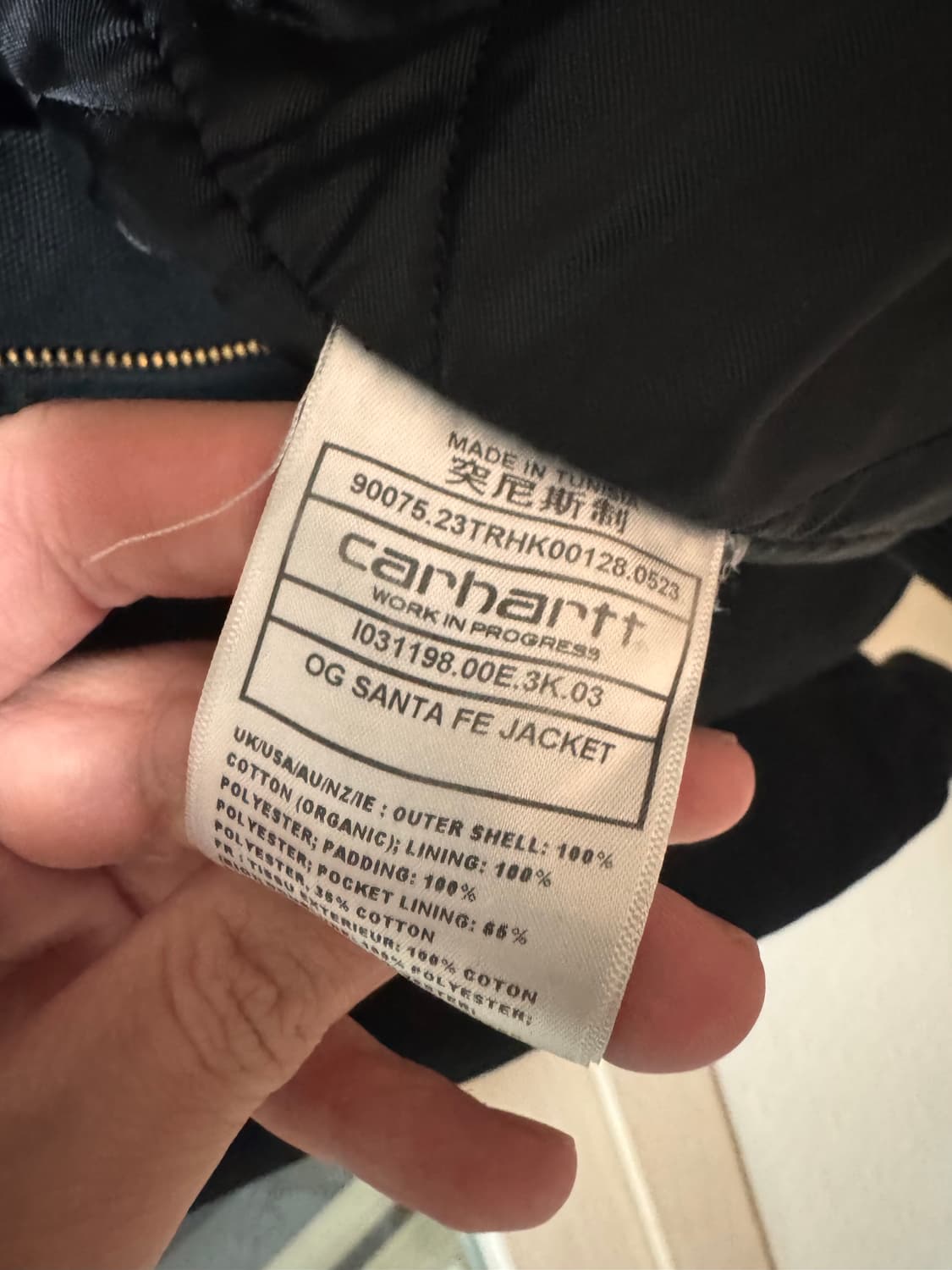 칼하트 wip OG 산타페 자켓 상품이미지3