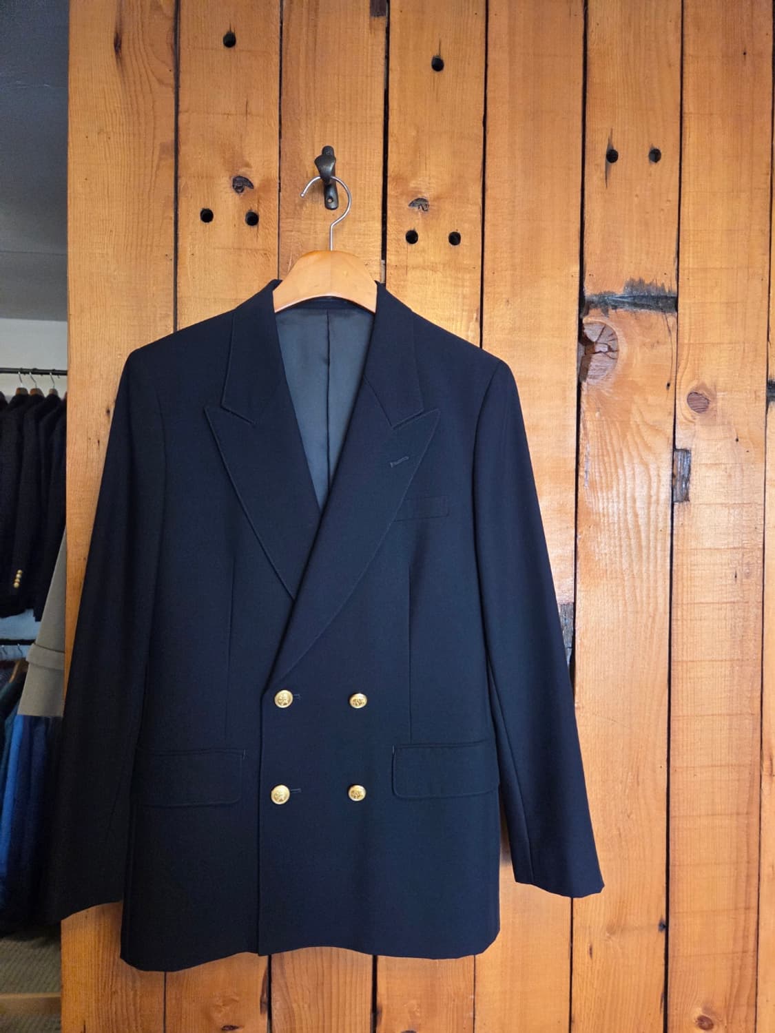 제이프레스 더블브레스티드 금장블레이저 상품이미지6