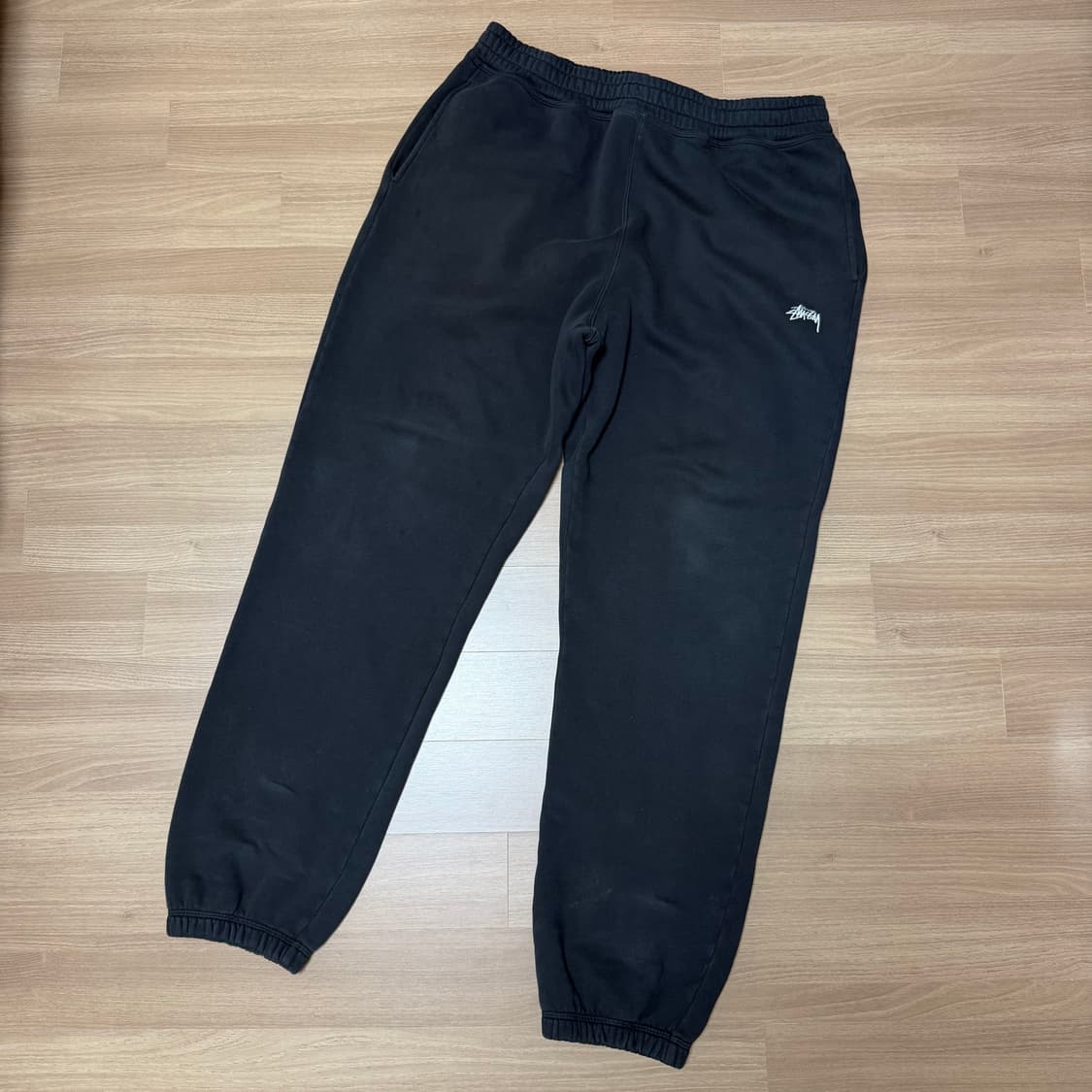 스투시 오버다이드 스탁 로고 스웻팬츠 상품이미지1