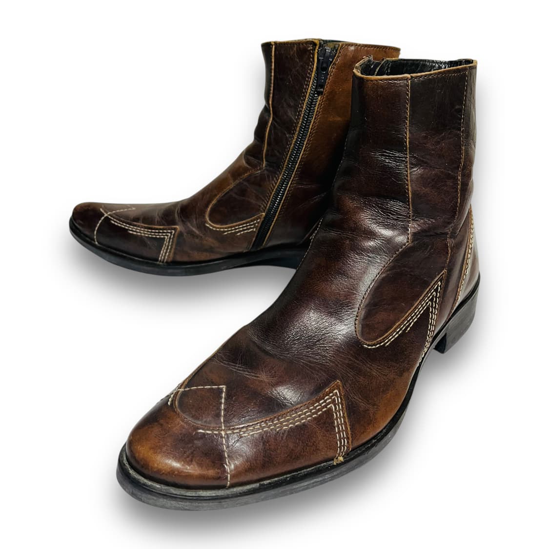 Roberto Vera pelle Western vintage boots 상품이미지2