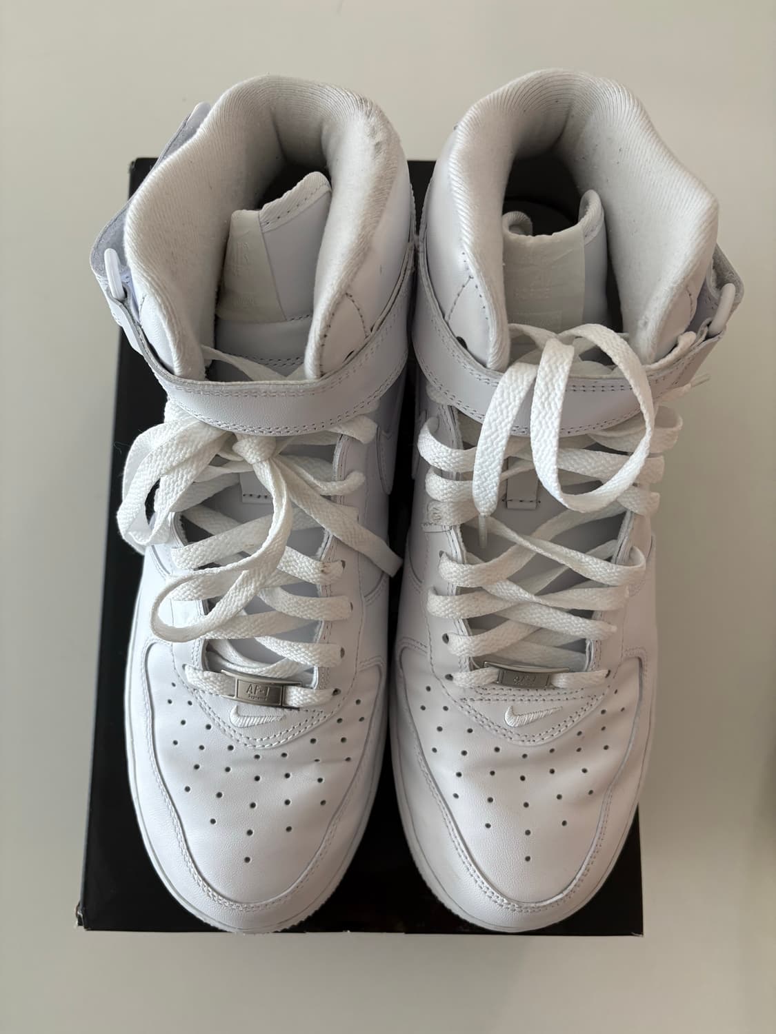 나이키 슈프림 에어포스1 미드 화이트 290 상품이미지2